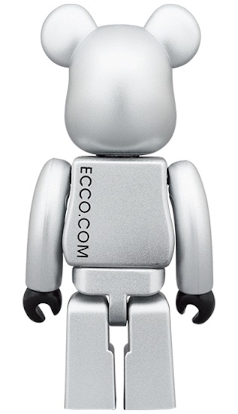 Bearbrick x ECCO 100% Silver