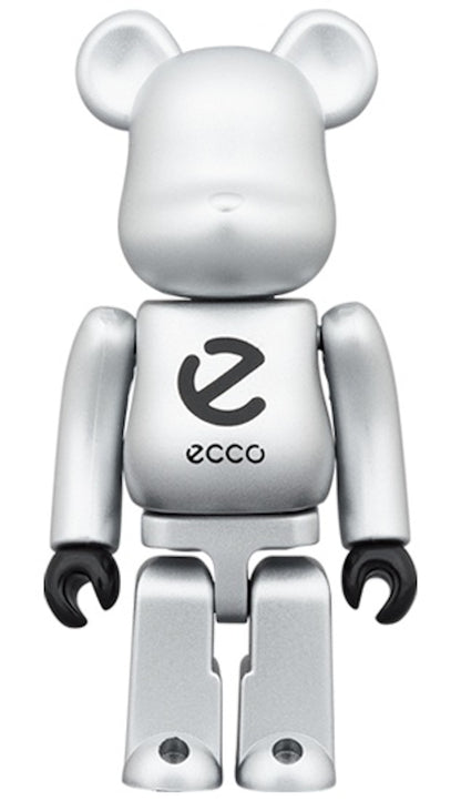 Bearbrick x ECCO 100% Silver