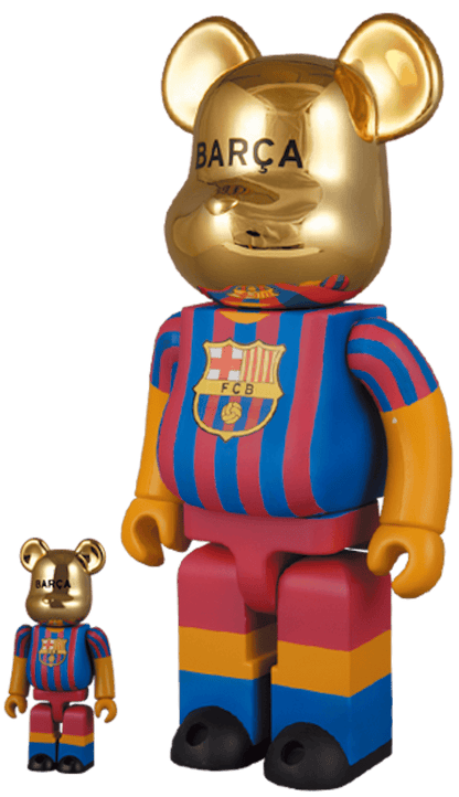 Bearbrick x FCB 05-06 Champion ver. 400% Multi