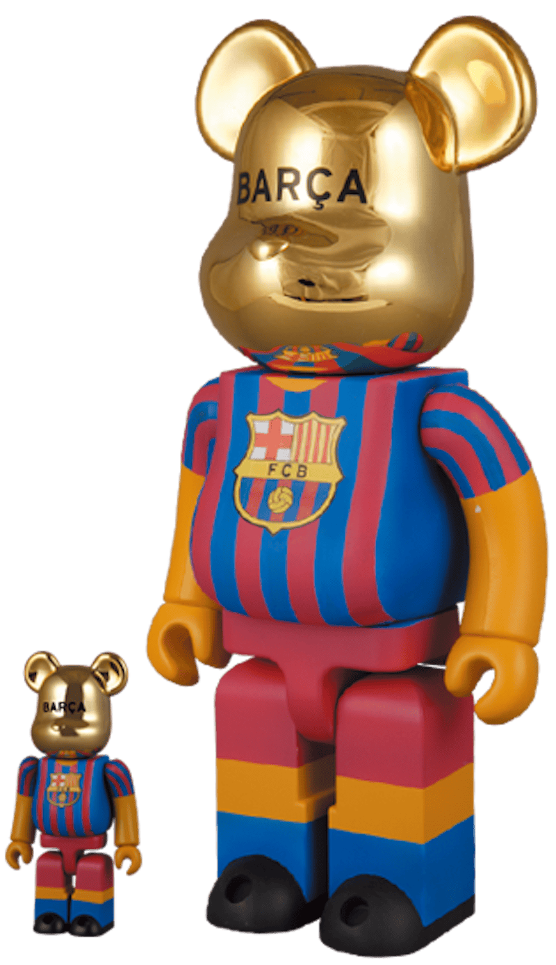 Bearbrick x FCB 05-06 Champion ver. 400% Multi