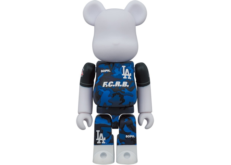 Bearbrick x F.C.R.B. x MLB (Los Angeles Dodgers) 100% & 400% Set