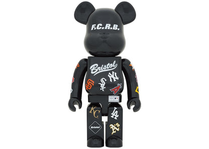 Bearbrick x F.C.R.B. x MLB (Team Logos) 1000%