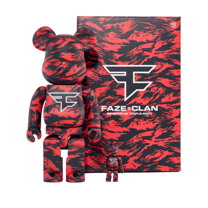 Bearbrick x Faze Clan 100% & 400% Set