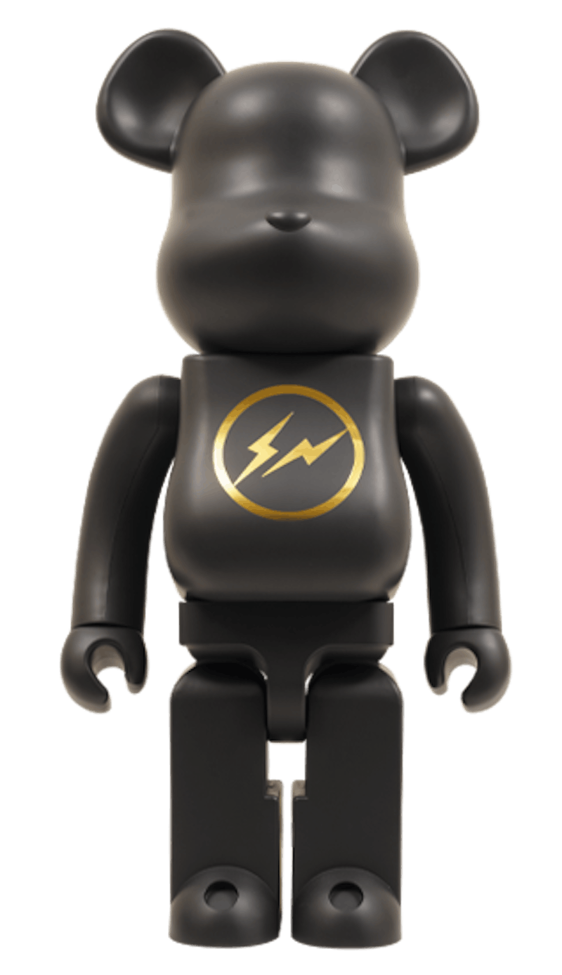 Bearbrick x Fragment 1000% Black