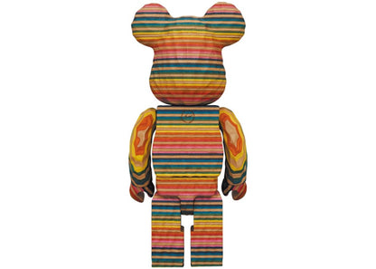 Bearbrick x Fragment x Haroshi Karimoku (Carved Wooden) 400%