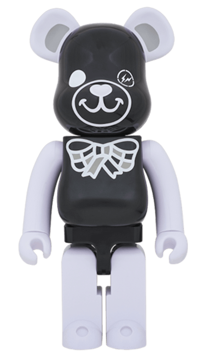 Bearbrick x Freemasonry x Fragment 1000% Black