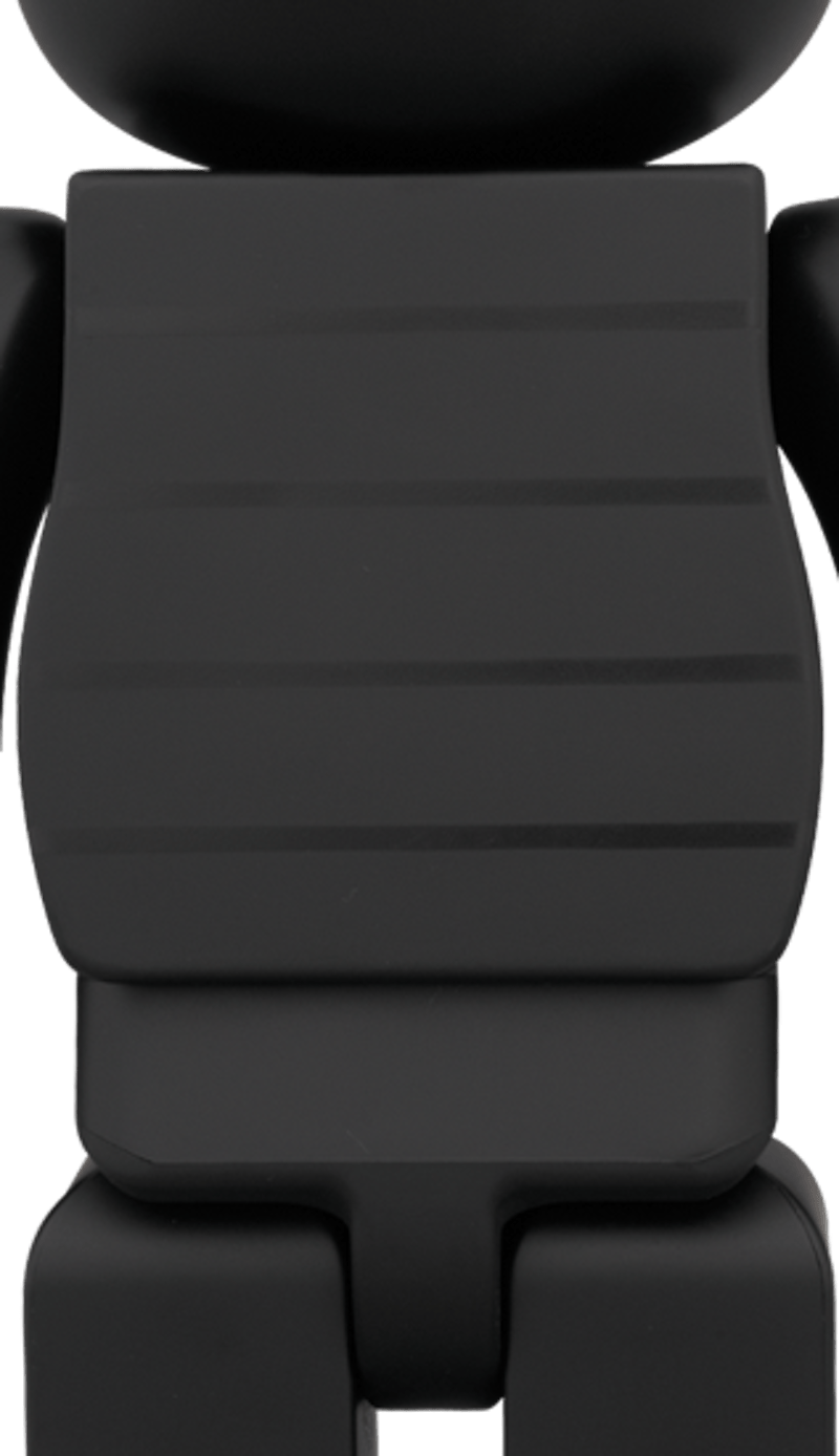 Bearbrick x G-Shock G-ShockMan 400% Black
