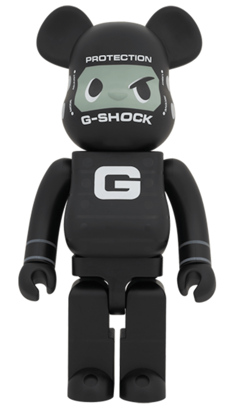 Bearbrick x G-Shock Man DW-5600MT 1000% Black