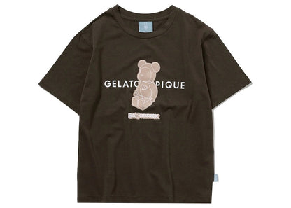 Bearbrick x Gelato Graphic T-shirt Gray