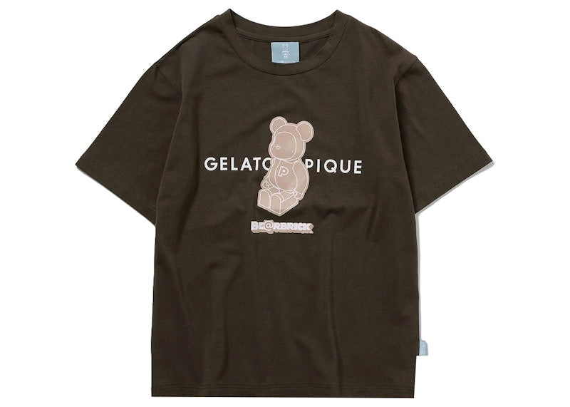 Bearbrick x Gelato Graphic T-shirt Gray