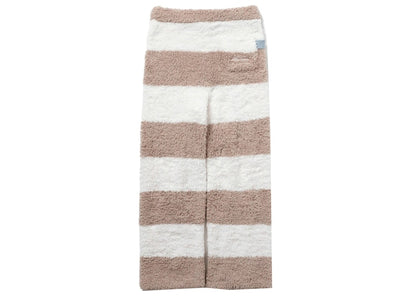 Bearbrick x Gelato Striped Long Pants Beige