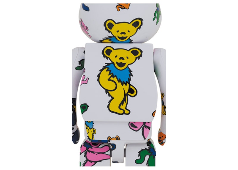 Bearbrick x Grateful Dead (Dancing Bear) 1000%