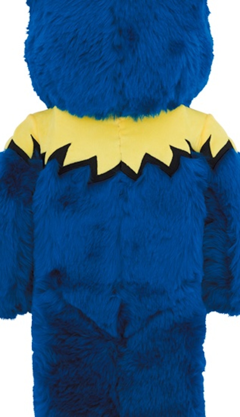 Bearbrick x Grateful Dead Dancing Bear Costume Ver. 1000% Blue