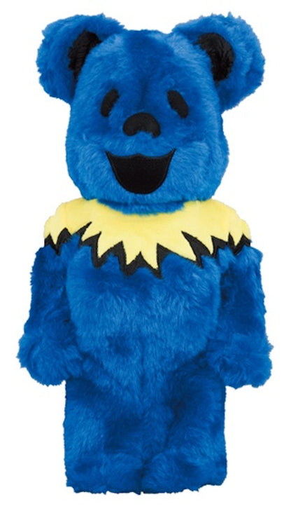 Bearbrick x Grateful Dead Dancing Bear Costume Ver. 400% Blue