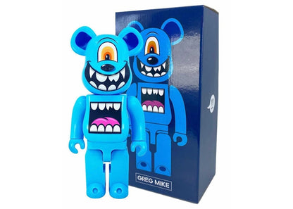 Bearbrick x Greg Mike Hibearnation DesignerCon Exclusive 400% Blue