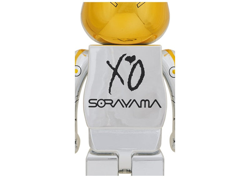 Bearbrick x Hajime Sorayama x The Weeknd (2G Exclusive) 1000%