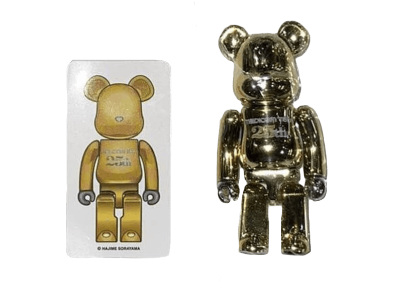 Bearbrick x Hajime Sorayama Series 42 100% Gold