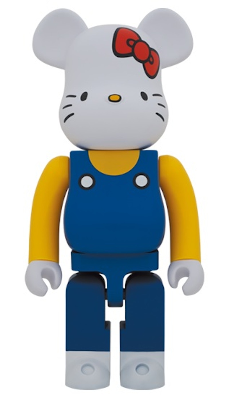 Bearbrick x Hello Kitty (Blue Overalls Version) 1000%