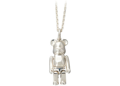 Bearbrick x IVXLCDM Charm Necklace Silver