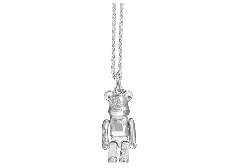 Bearbrick x IVXLCDM Clacked Necklace Silver