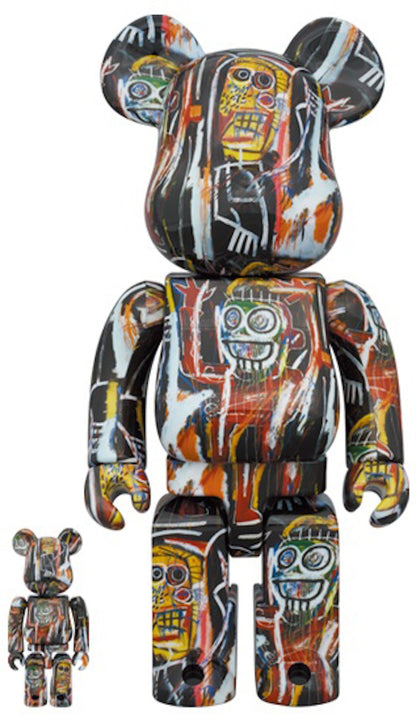 Bearbrick x Jean-Michel Basquiat #11 100% & 400% Set