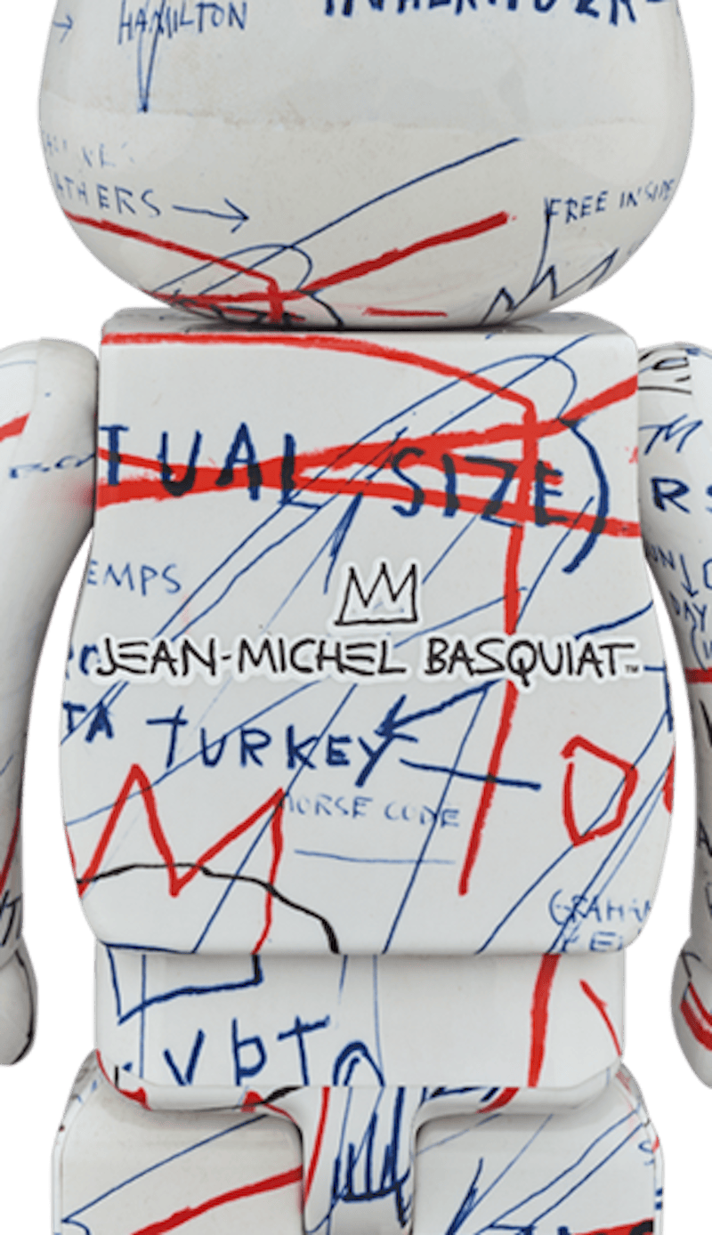 Bearbrick x Jean-Michel Basquiat #2 1000% Multi
