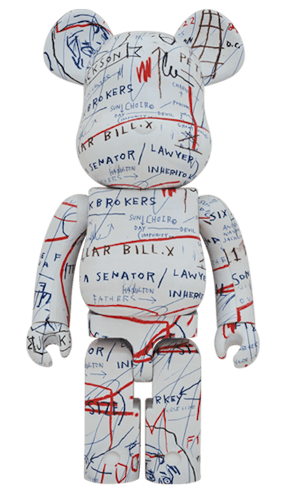 Bearbrick x Jean-Michel Basquiat #2 1000% Multi