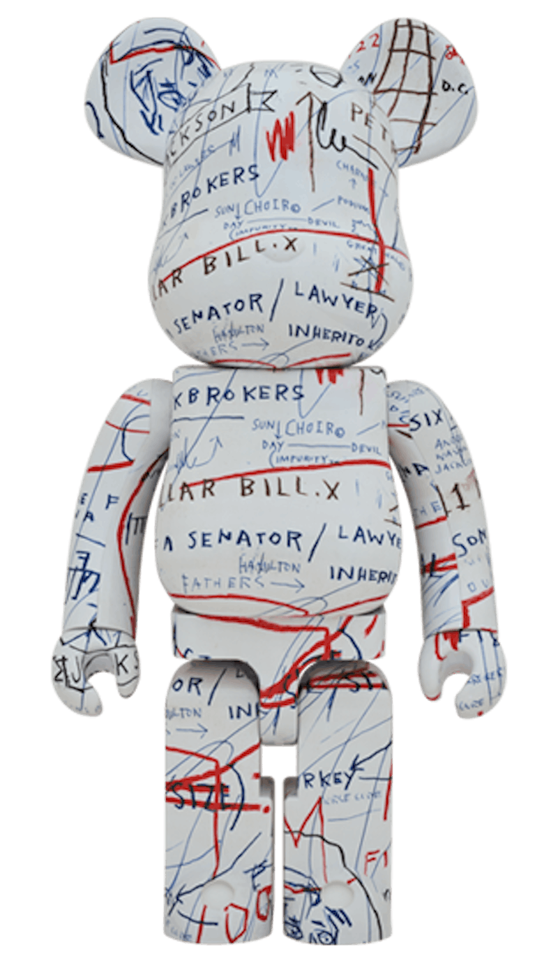 Bearbrick x Jean-Michel Basquiat #2 1000% Multi