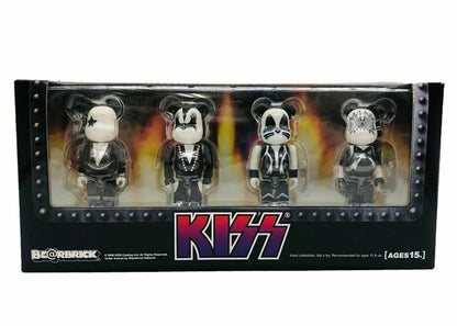 Bearbrick x KISS 100% 4 Pack