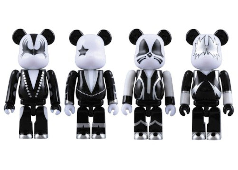 Bearbrick x KISS 100% 4 Pack