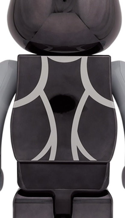 Bearbrick x KISS Catman 1000% Chrome Ver.