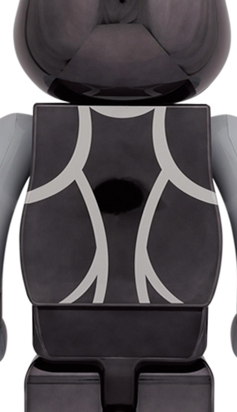 Bearbrick x KISS Catman 1000% Chrome Ver.