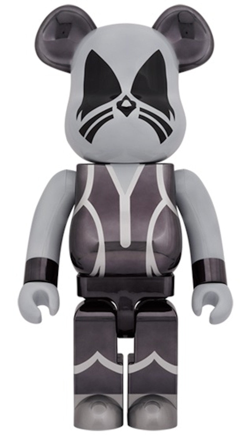 Bearbrick x KISS Catman 1000% Chrome Ver.