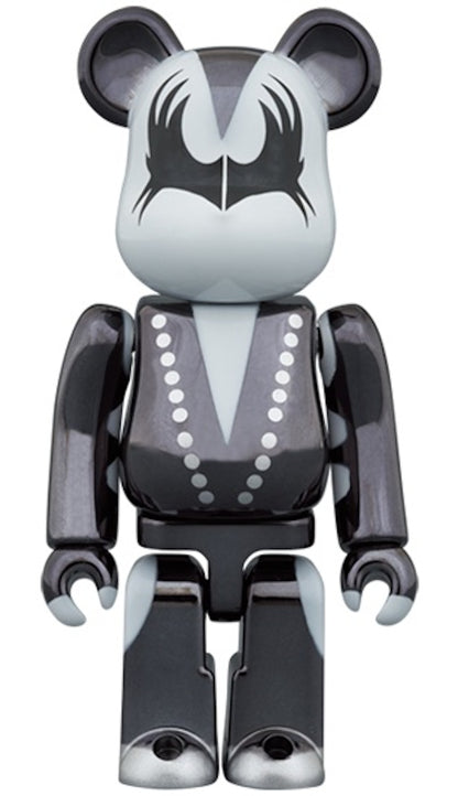 Bearbrick x KISS Demon 100% & 400% Set Chrome Ver.