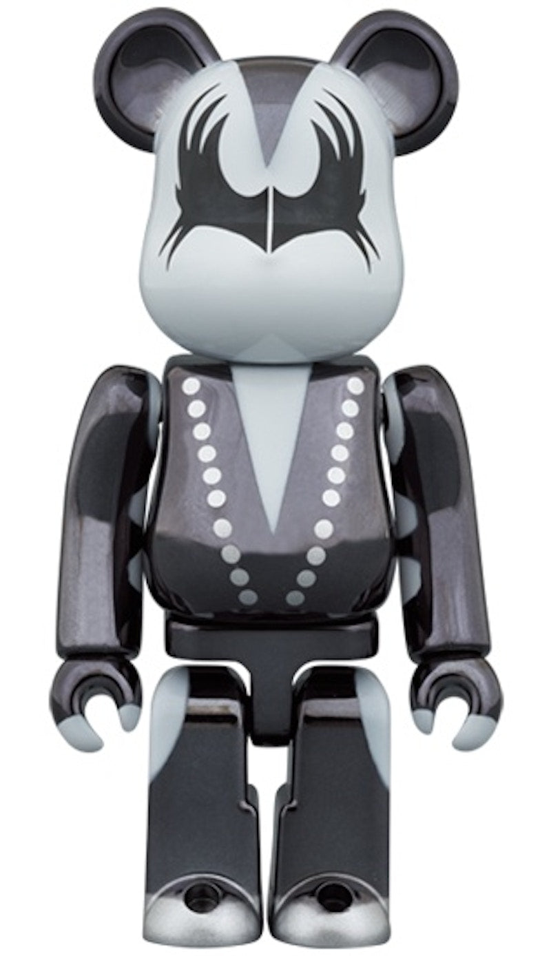 Bearbrick x KISS Demon 100% & 400% Set Chrome Ver.