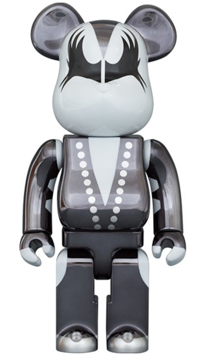 Bearbrick x KISS Demon 1000% Chrome Ver.