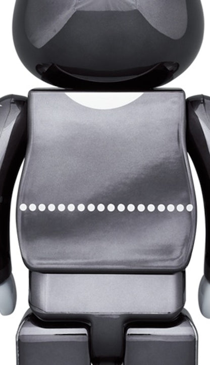 Bearbrick x KISS Star Child 100% & 400% Set Chrome Ver.