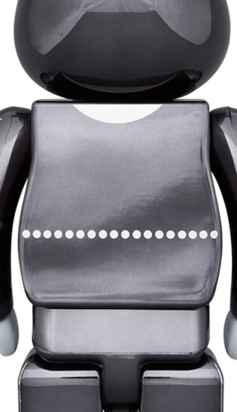 Bearbrick x KISS Star Child 100% & 400% Set Chrome Ver.