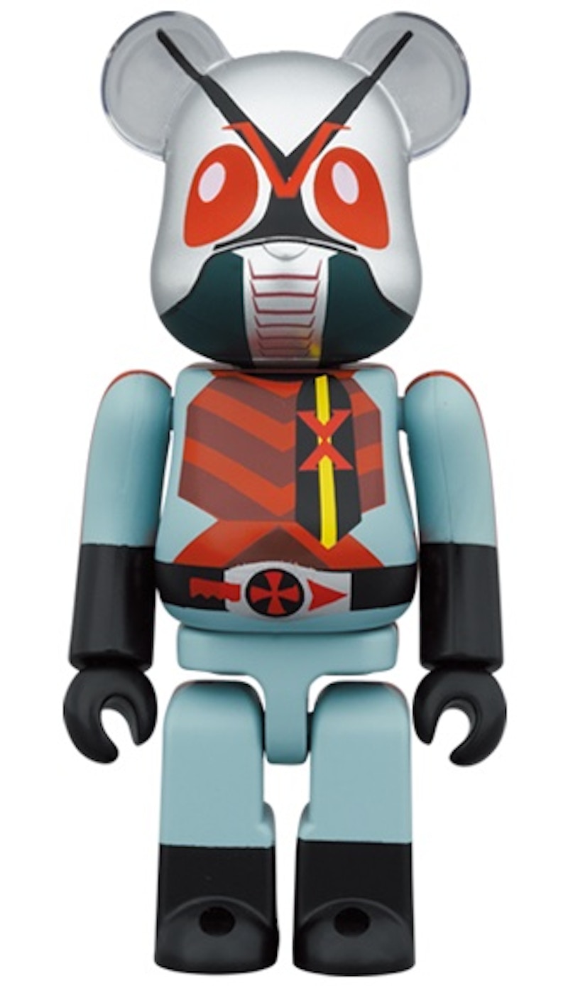 Bearbrick x Kamen Rider X 100% & 400% Set