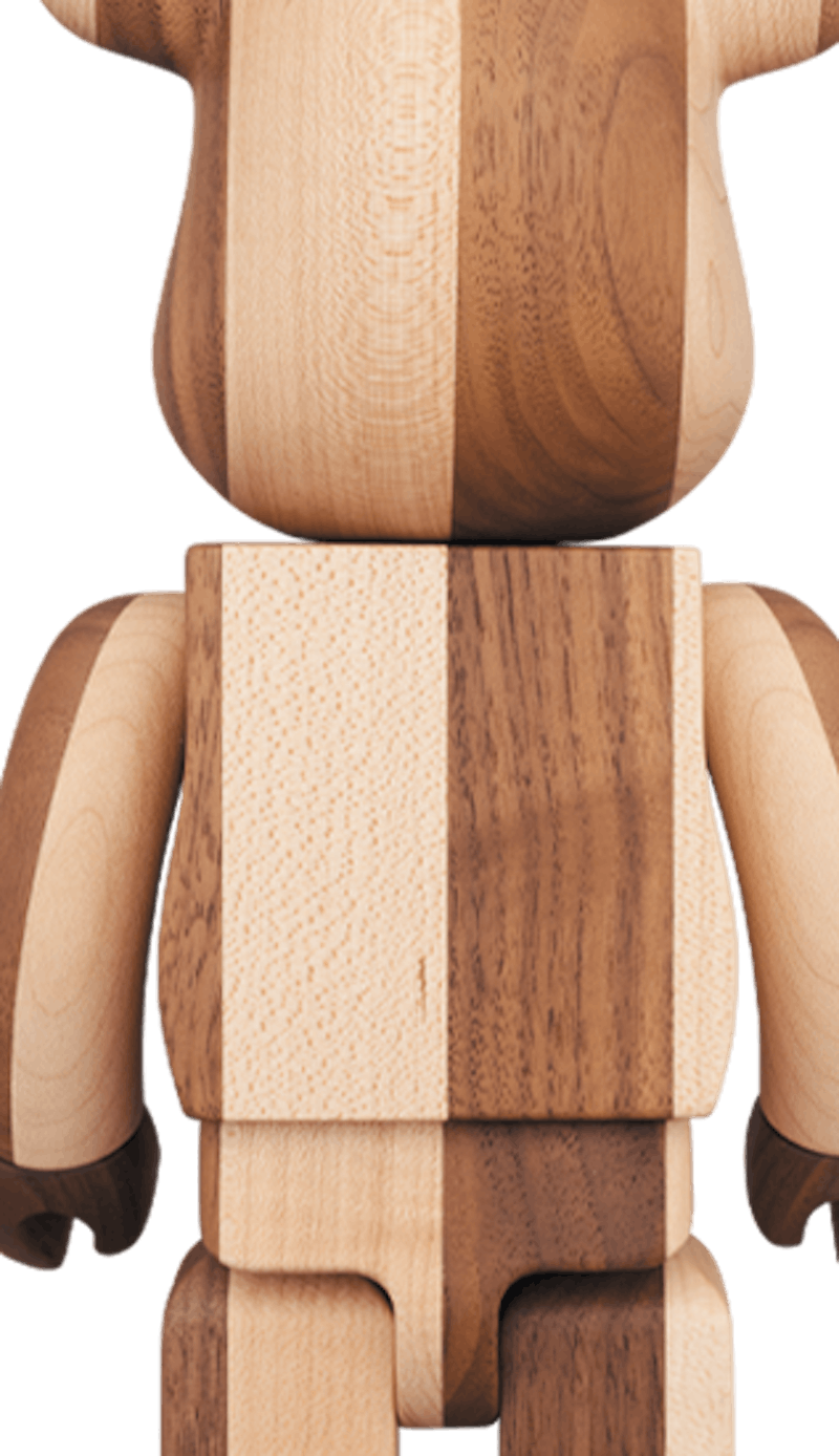 Bearbrick x Karimoku HALF & HALF 400%