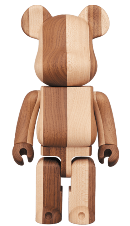 Bearbrick x Karimoku HALF & HALF 400%