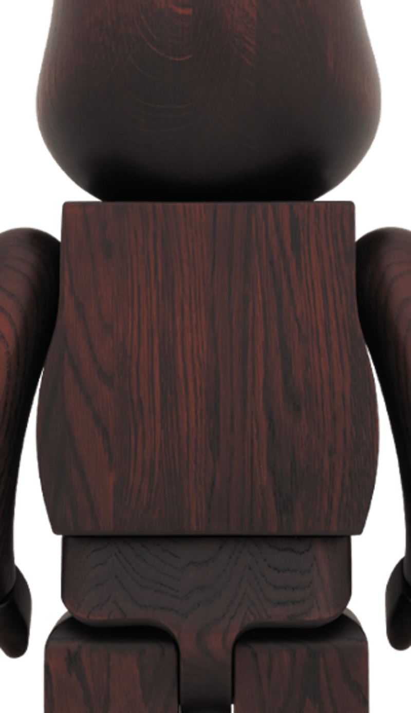 Bearbrick x Karimoku ROSEWOOD PAINT 1000%
