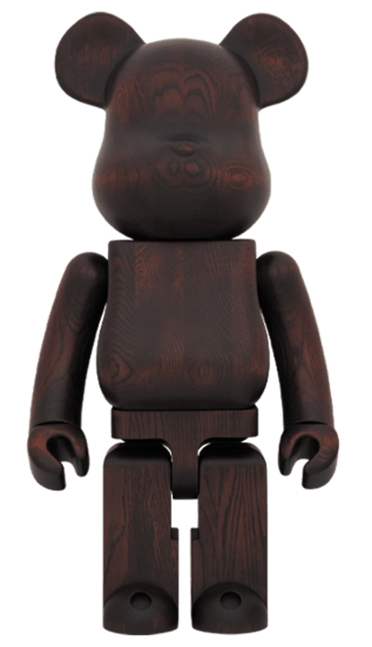 Bearbrick x Karimoku ROSEWOOD PAINT 1000%