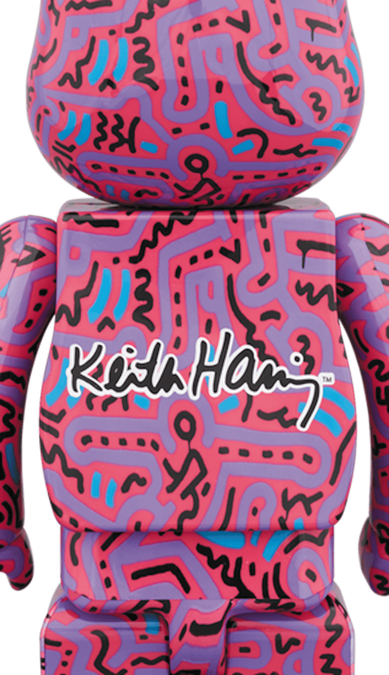 Bearbrick x Keith Haring #2 1000% Multi