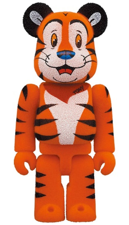 Bearbrick x Kellogg's Tony the Tiger Flocky Ver. 100% & 400% Set