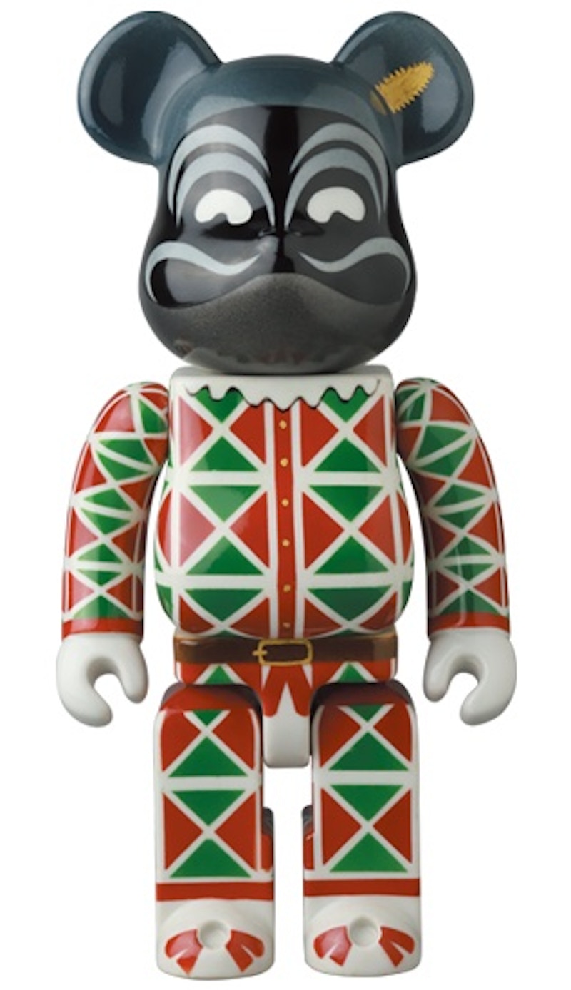 Bearbrick x Kutani Ware Kutani Arlecchino 400%
