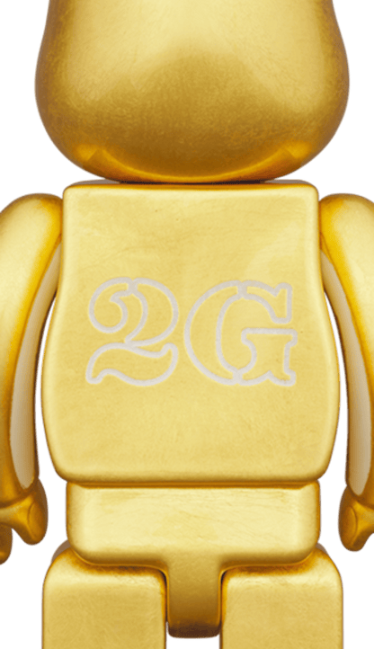 Bearbrick x Kutani x Hajime Sorayama 400% (Pure Gold Leaf)