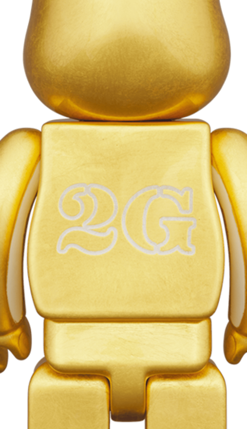 Bearbrick x Kutani x Hajime Sorayama 400% (Pure Gold Leaf)