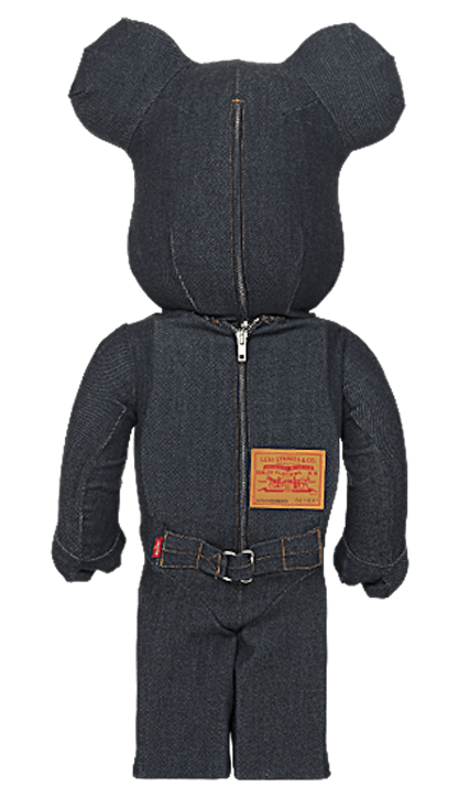 Bearbrick x Levi's Blue 1000% Denim