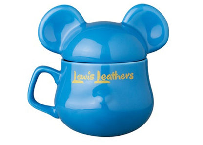 Bearbrick x Lewis Leathers Bearmug Mug Blue